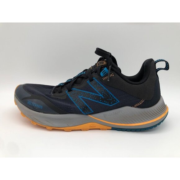 New Balance Nitrel V4 Trail Running Shoes Navy/Black Dynasoft MTNTRCS4 Mens 10.5 - Picture 3 of 9